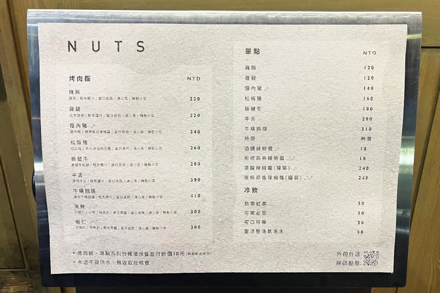 【民生社區美食】NUTS烤肉飯專賣．好好吃飯．松山餐廳推薦 @朱寶妮美食隨筆