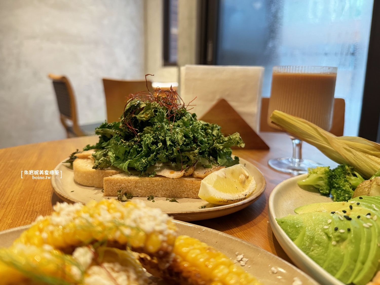 【大安站美食】Brekkie．寧靜氛圍咖啡廳．台北下午茶推薦 @朱寶妮美食隨筆