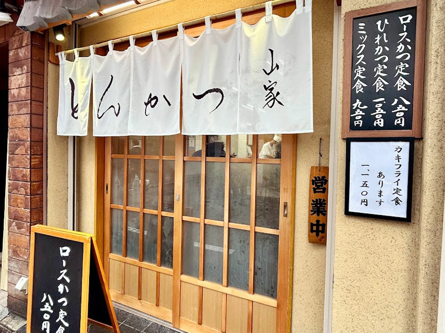 【東京美食】山家炸豬排御徒町店．阿美橫町平價炸豬排推薦(菜單) @朱寶妮美食隨筆