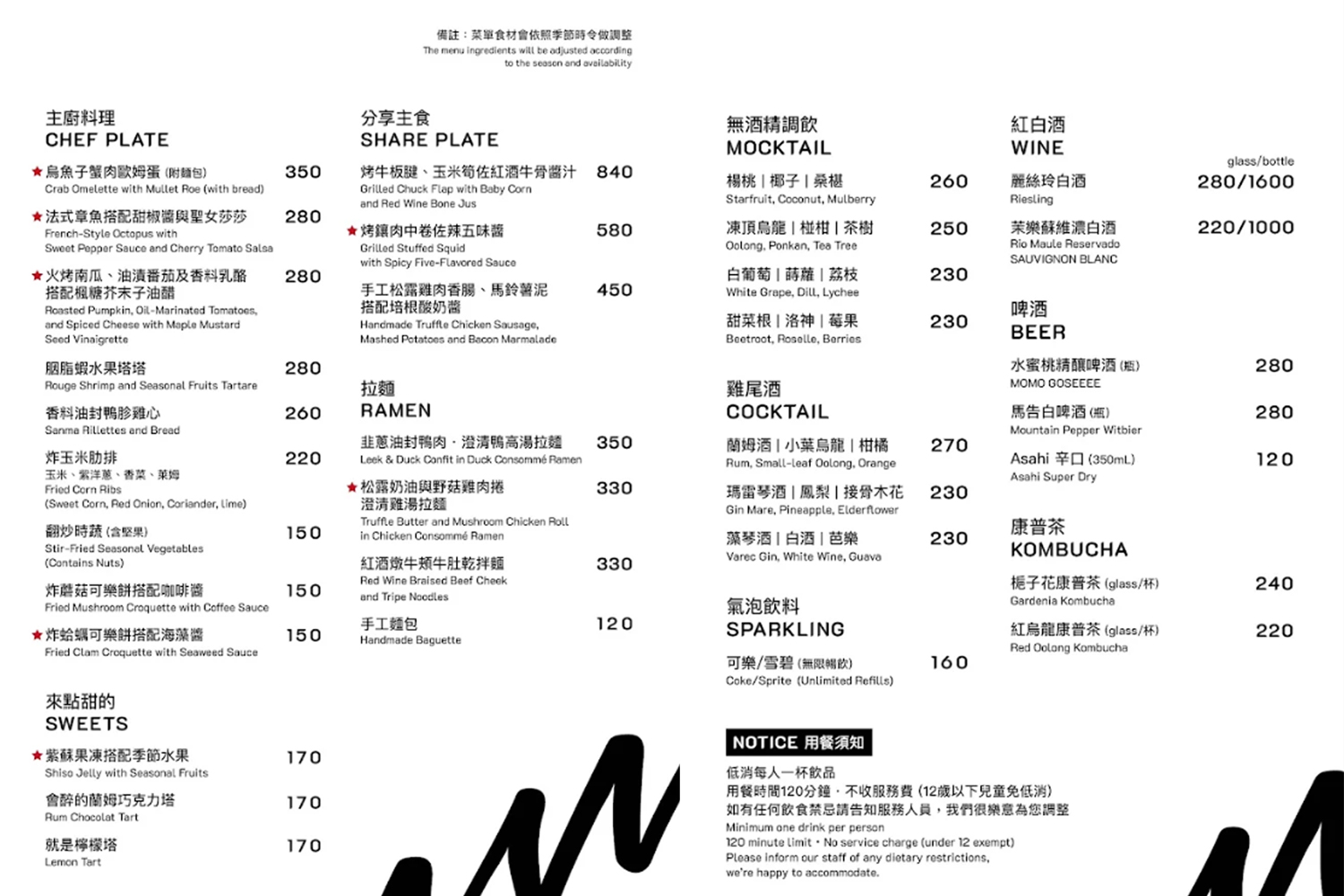 【信義安和美食】SOMMÉ Ramen．時髦法式澄清拉麵．台北餐廳推薦(菜單) @朱寶妮美食隨筆