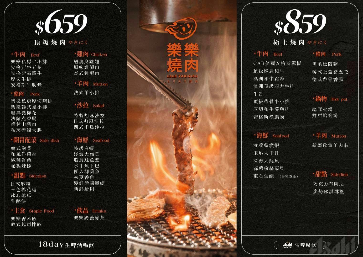｜蘆洲美食｜樂樂燒肉．實現A5和牛自由吃到飽 @朱寶妮美食隨筆