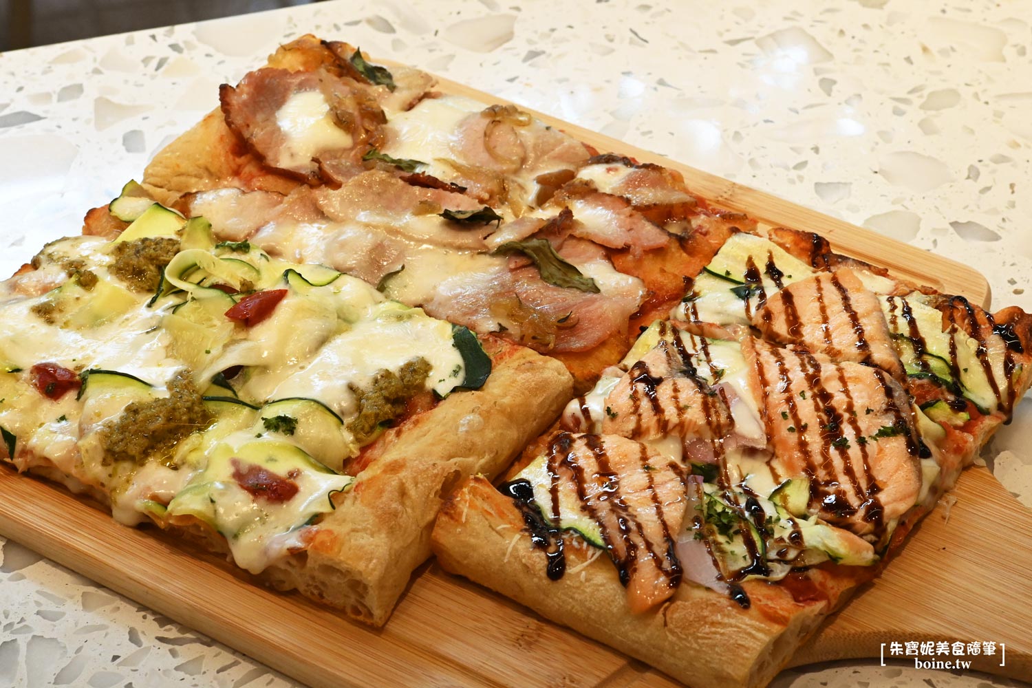 ｜高雄美食｜羅馬披薩Rom’antica Pizza．滿版餡料超過癮．凹子底聚餐推薦(菜單) @朱寶妮美食隨筆