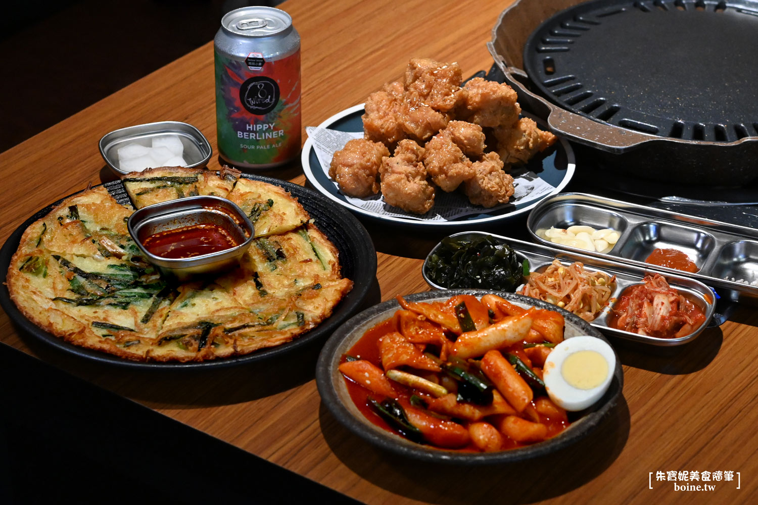板橋美食｜ABV韓式餐酒館．炸雞烤肉+300款微醺選擇．宵夜開吃爽爽der！ @朱寶妮美食隨筆