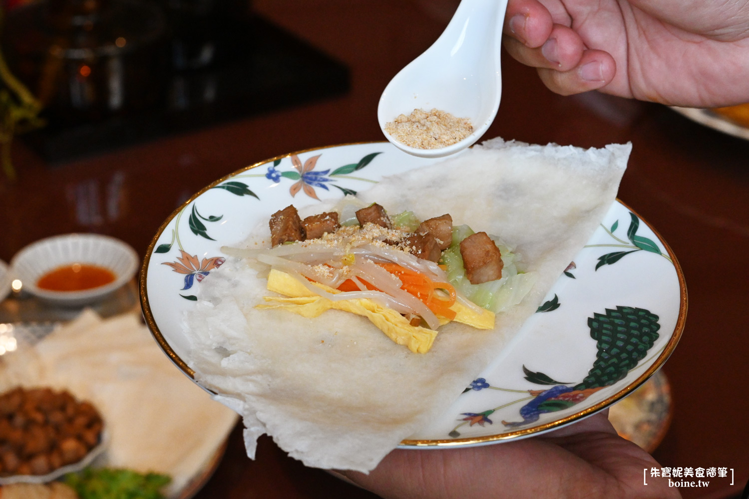 北投美食｜泉源閣．一鴨六吃烤鴨宴+經典手路菜．星級海陸饗宴澎湃又美味 @朱寶妮美食隨筆
