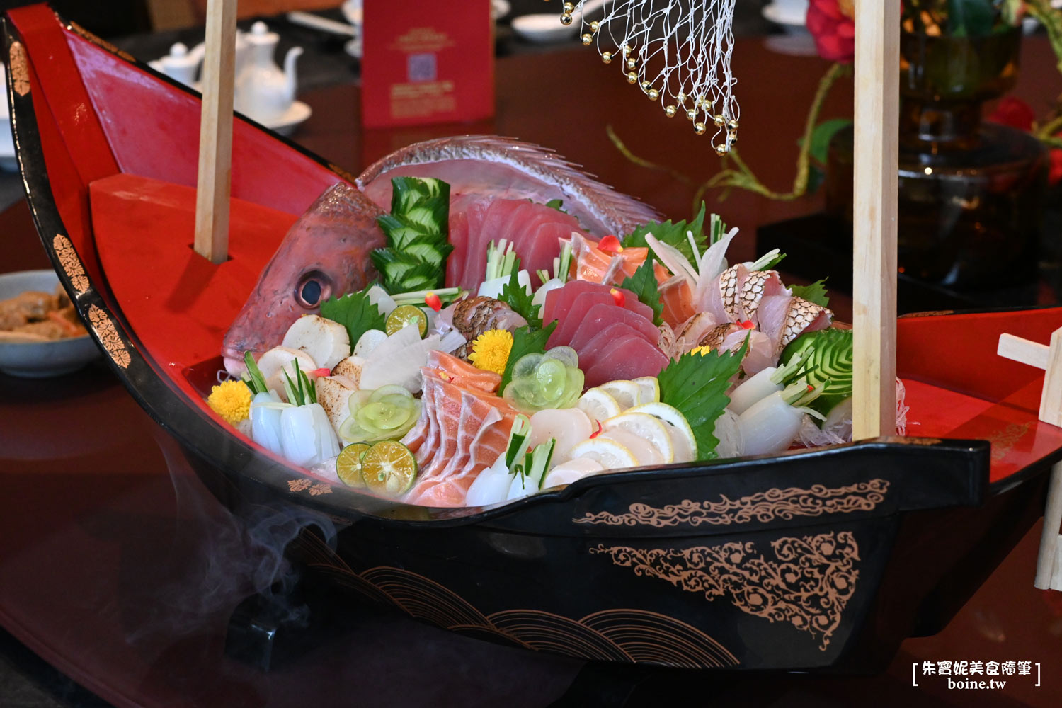 北投美食｜泉源閣．一鴨六吃烤鴨宴+經典手路菜．星級海陸饗宴澎湃又美味 @朱寶妮美食隨筆