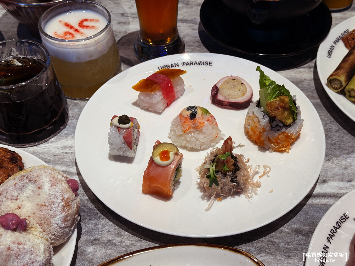 URBAN PARADISE信義店｜海陸饗宴搭微醺系飲品．台北Buffet吃到飽推薦 @朱寶妮美食隨筆