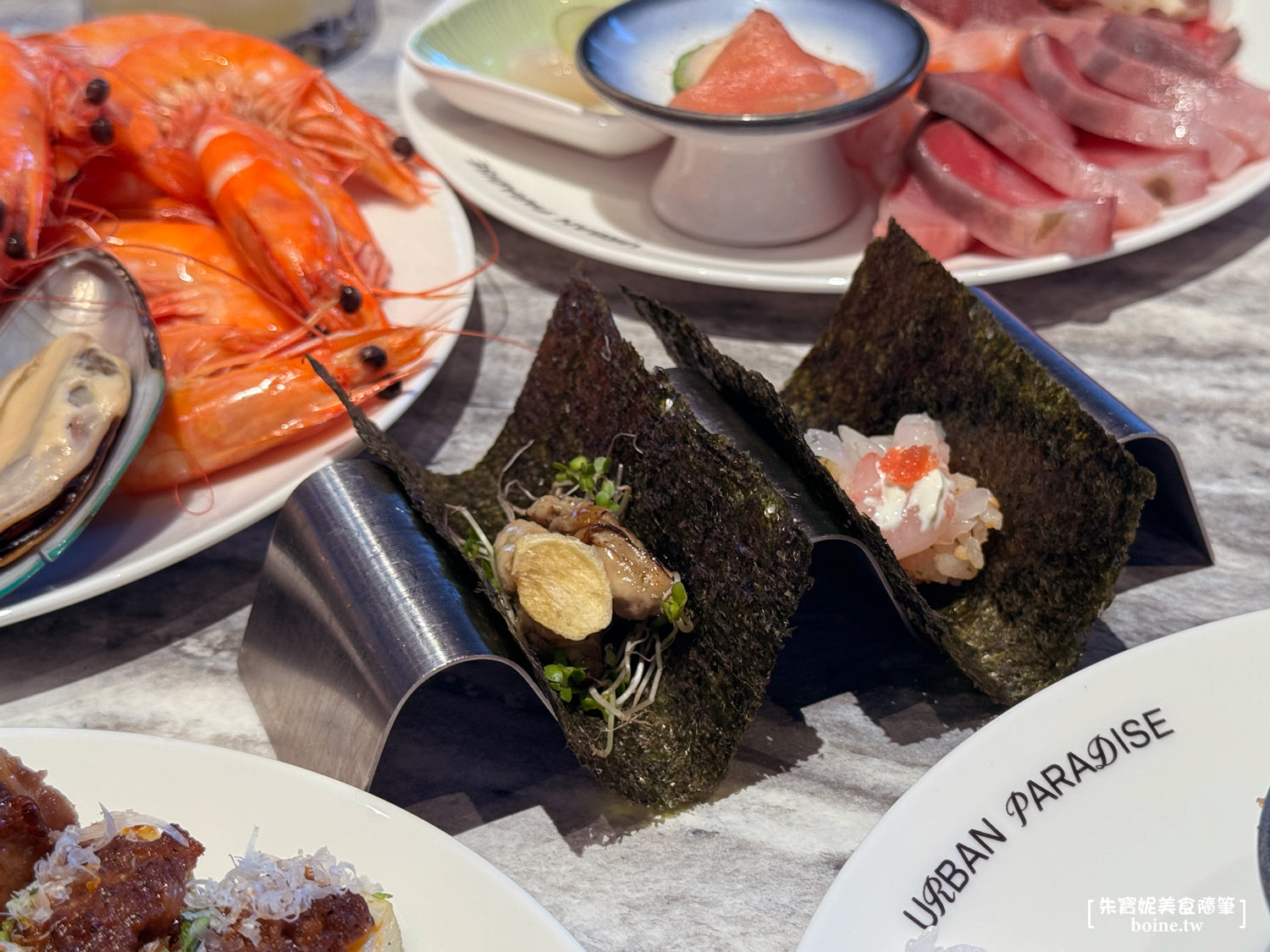 URBAN PARADISE信義店｜海陸饗宴搭微醺系飲品．台北Buffet吃到飽推薦 @朱寶妮美食隨筆