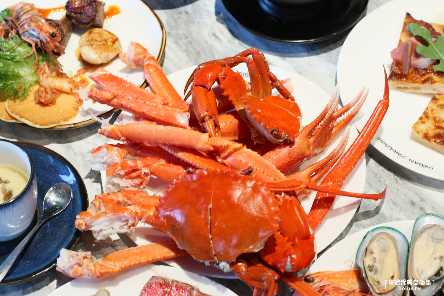 URBAN PARADISE信義店｜海陸饗宴搭微醺系飲品．台北Buffet吃到飽推薦 @朱寶妮美食隨筆
