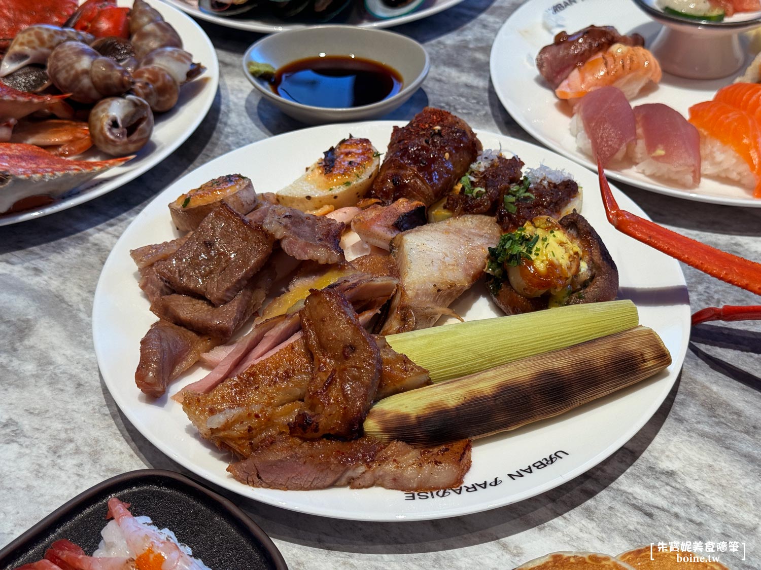URBAN PARADISE信義店｜海陸饗宴搭微醺系飲品．台北Buffet吃到飽推薦 @朱寶妮美食隨筆