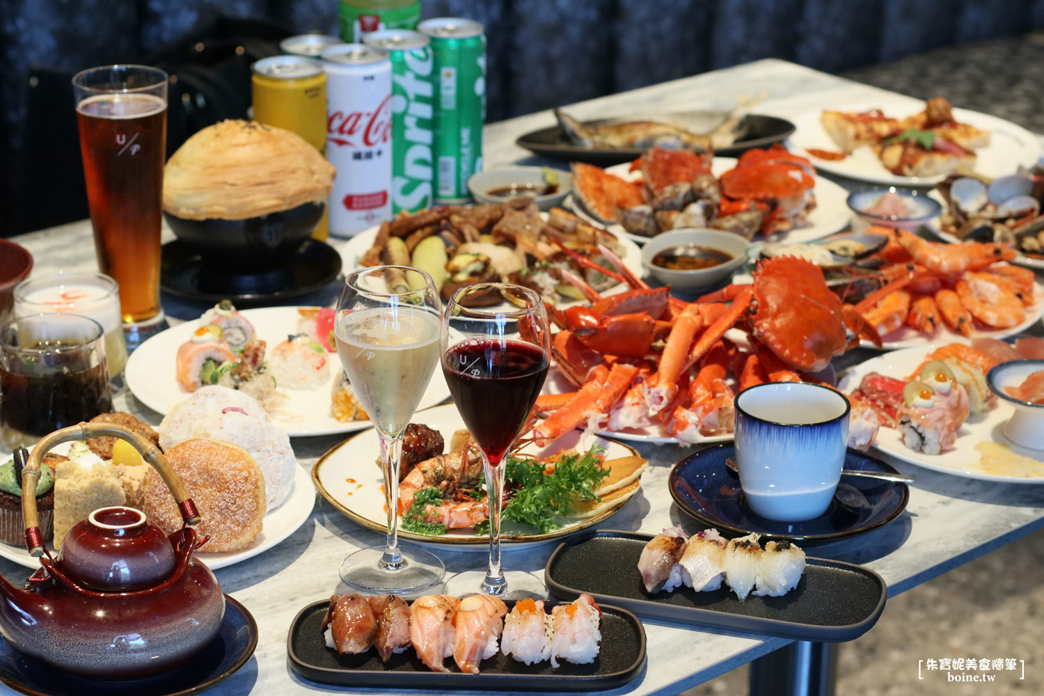 URBAN PARADISE信義店｜海陸饗宴搭微醺系飲品．台北Buffet吃到飽推薦 @朱寶妮美食隨筆