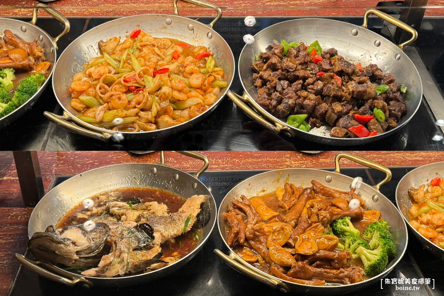 文華Café｜帝王蟹+米其林中菜吃到飽．週末限定．台北Buffet推薦 @朱寶妮美食隨筆