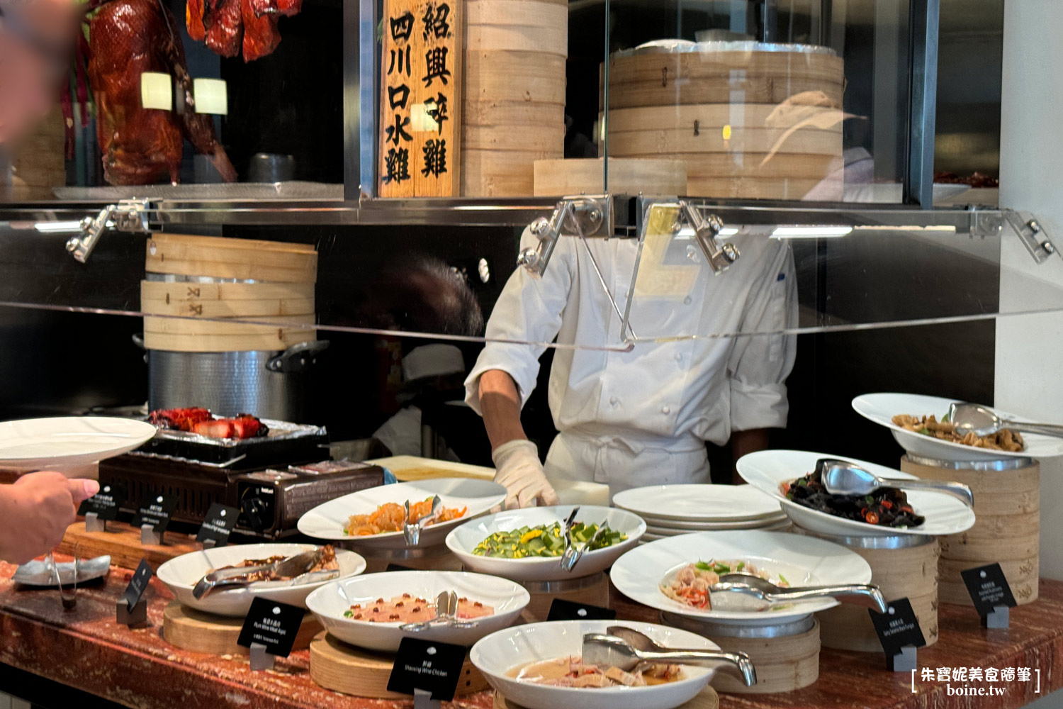文華Café｜帝王蟹+米其林中菜吃到飽．週末限定．台北Buffet推薦 @朱寶妮美食隨筆