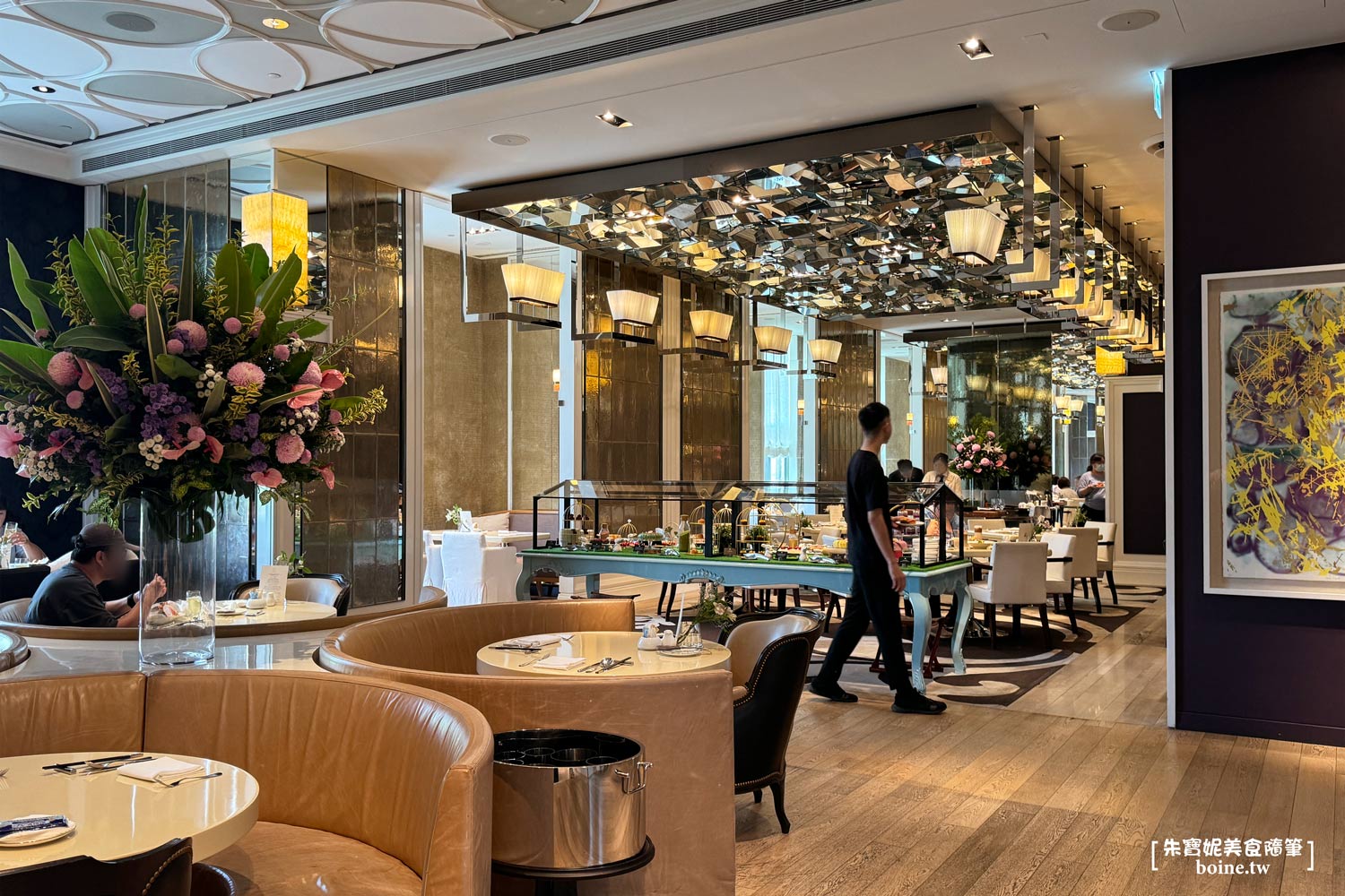 文華Café｜帝王蟹+米其林中菜吃到飽．週末限定．台北Buffet推薦 @朱寶妮美食隨筆