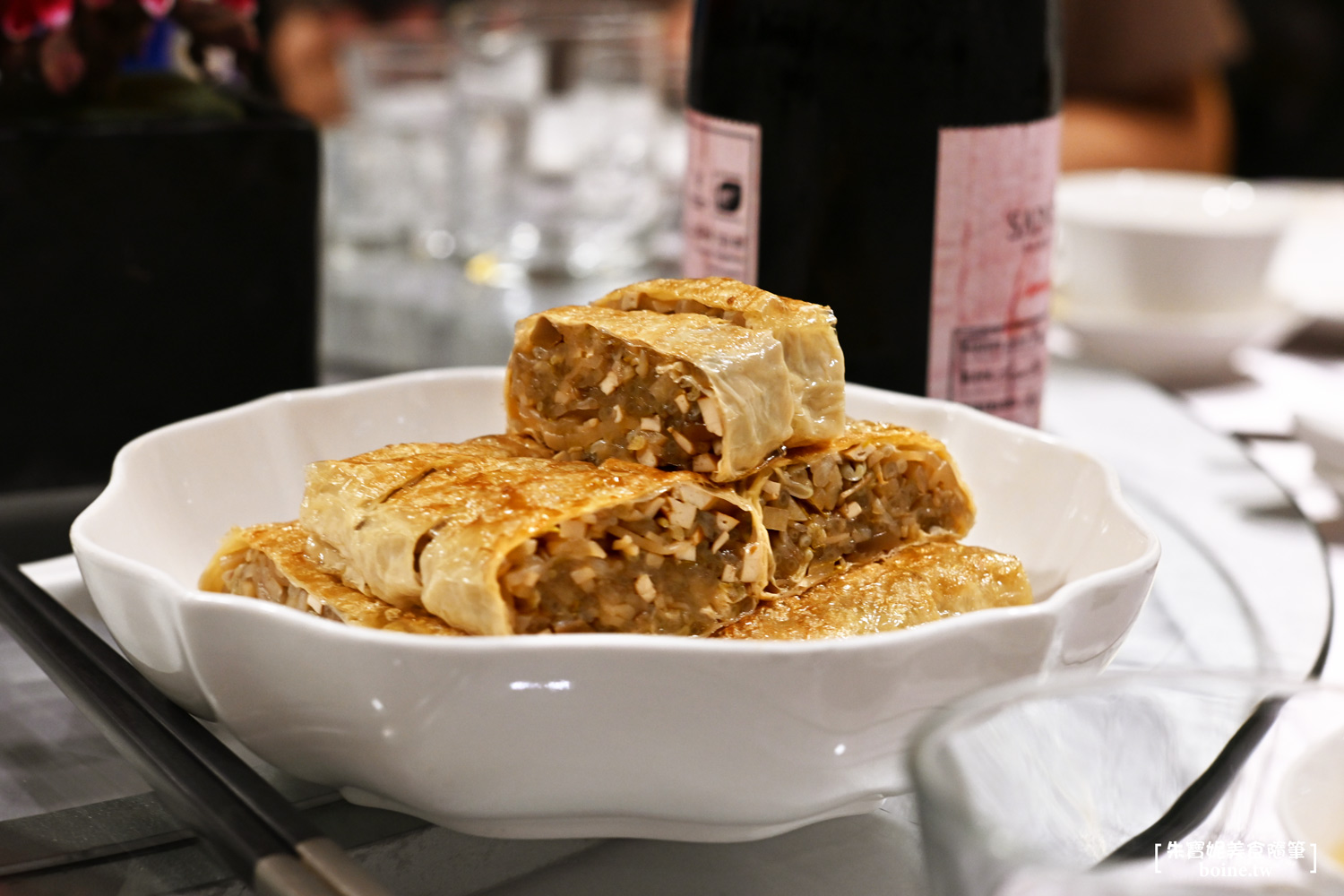 三六食府｜國宴主廚坐鎮的私廚中菜．黃仁勳三度回訪．老饕必吃煙燻大白鯧 @朱寶妮美食隨筆