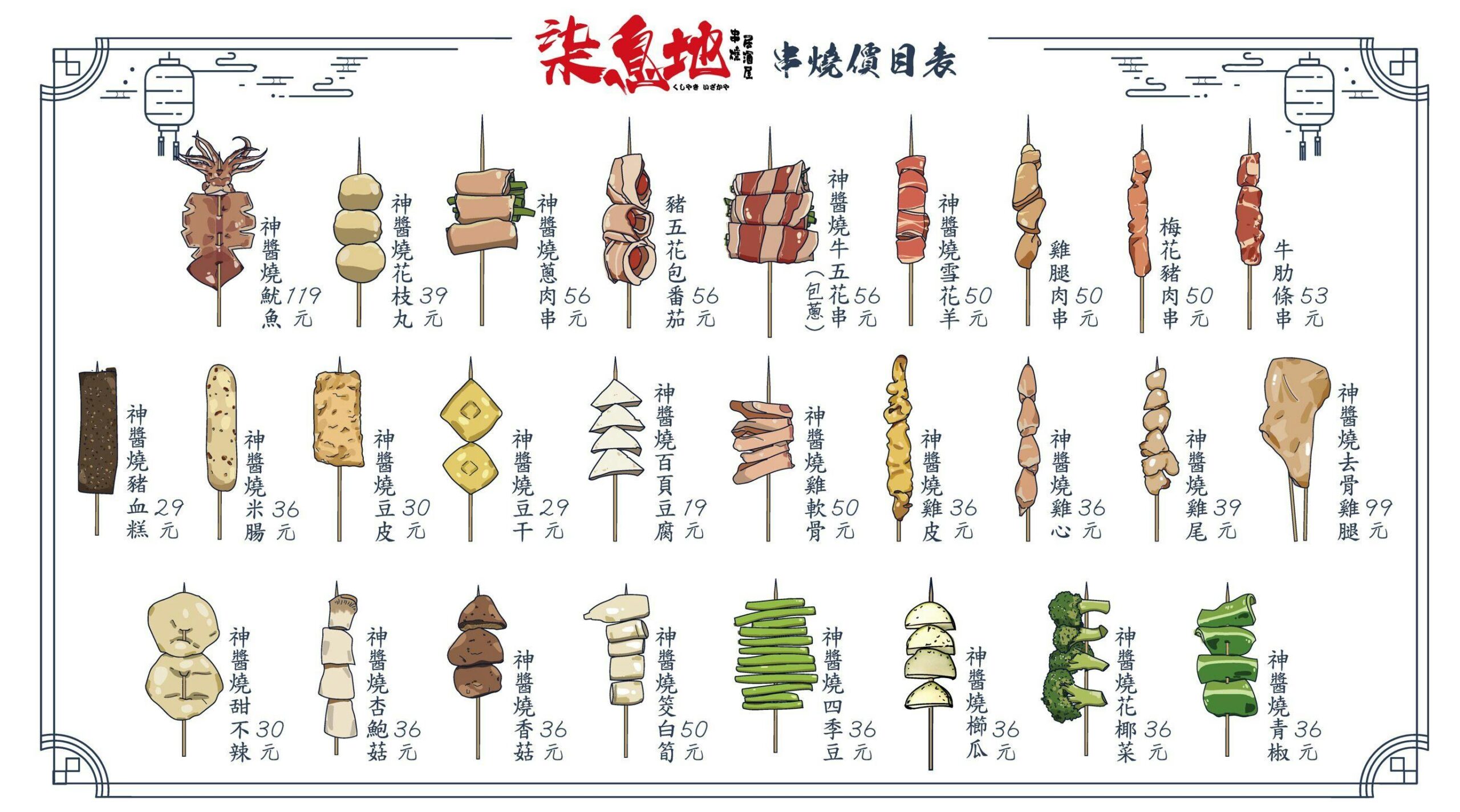 柒息地串燒居酒屋|平價串燒推薦!招牌醬汁香氣超迷人(菜單) @朱寶妮美食隨筆 柒息地串燒居酒屋|平價串燒推薦!招牌醬汁香氣超迷人(菜單) @朱寶妮美食隨筆