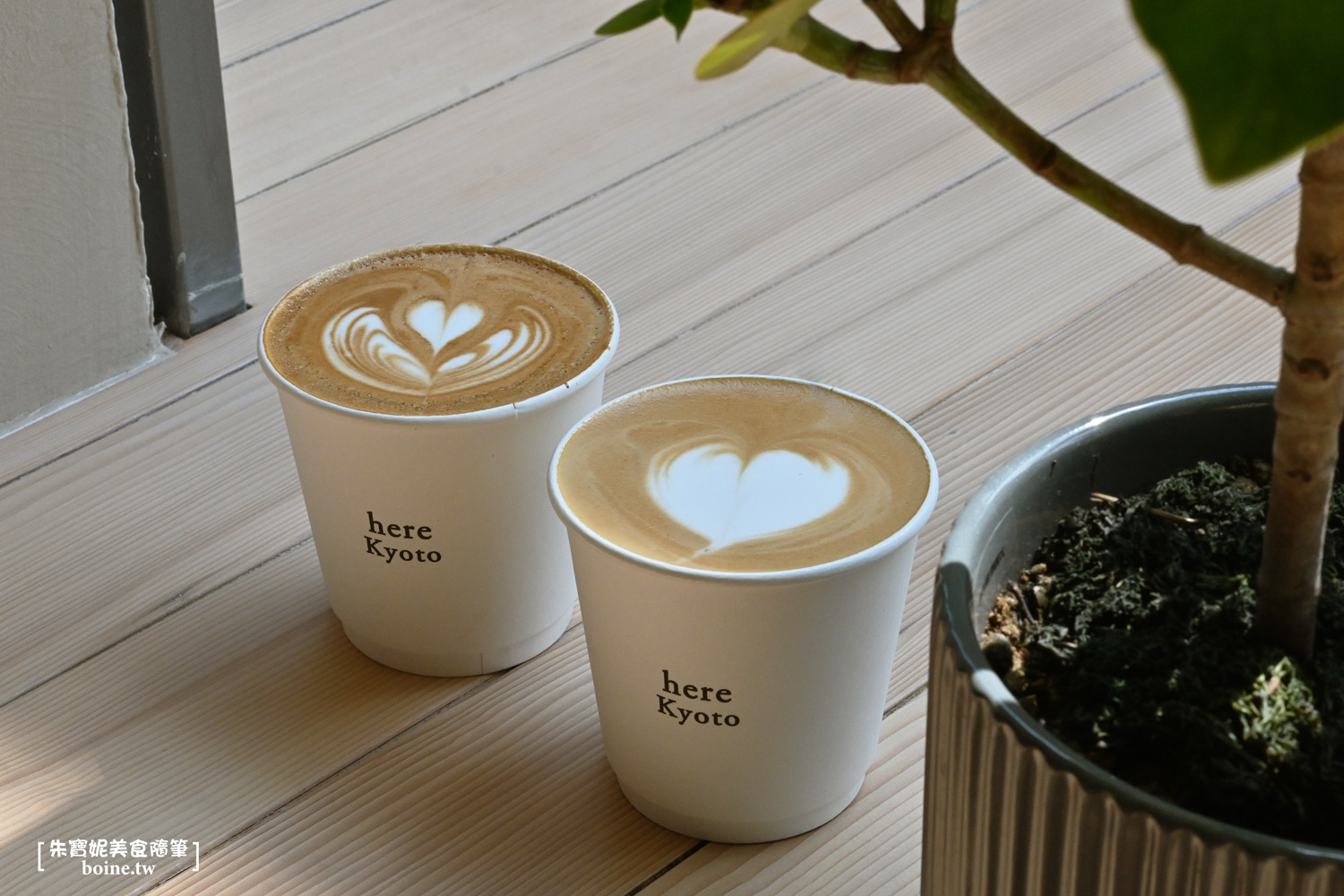 here Kyoto台南｜京都人氣咖啡品牌．藏身綠意小徑清水寺旁．台南質感咖啡廳推薦 @朱寶妮美食隨筆