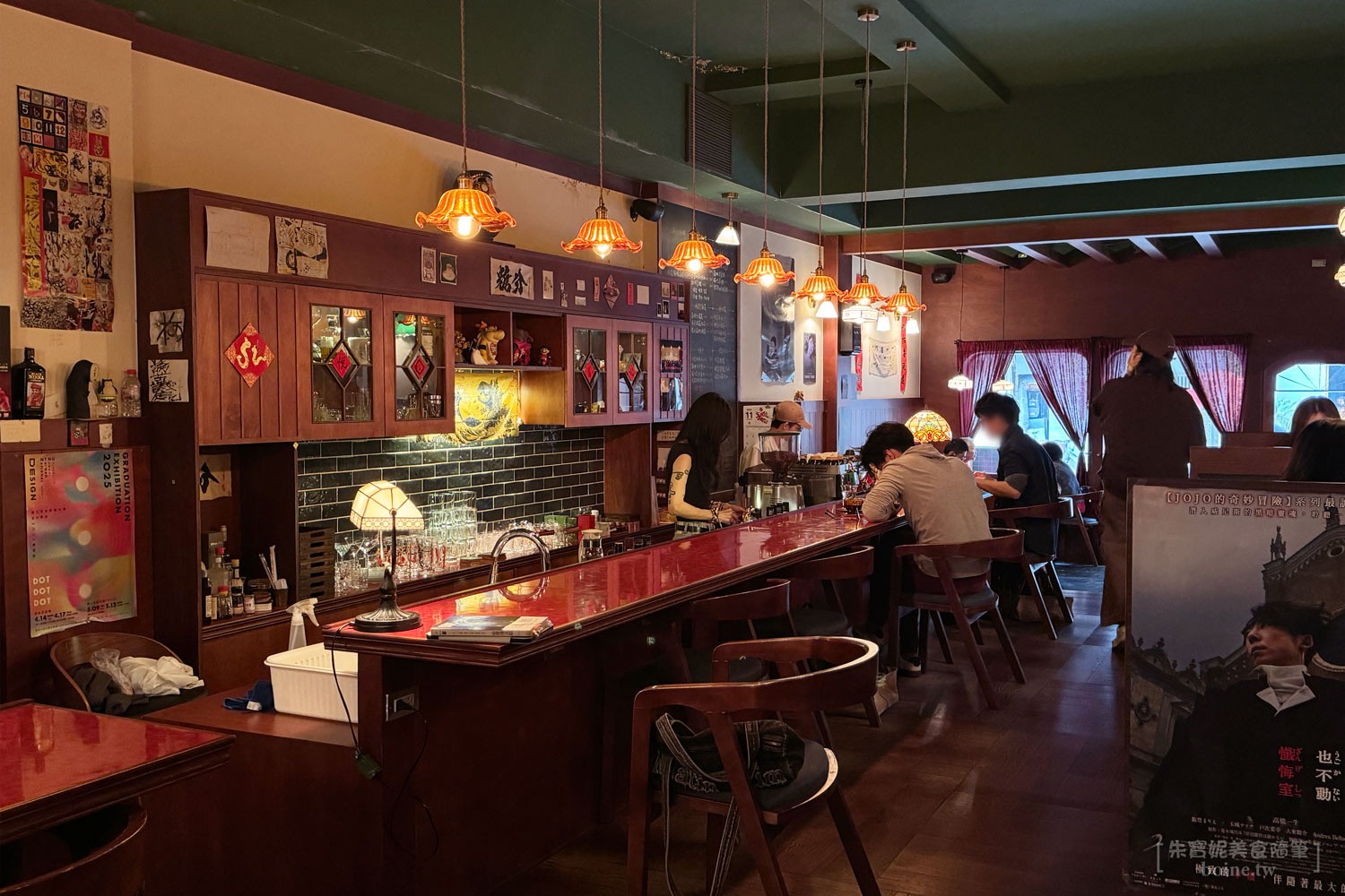 翌日咖啡廳｜東門站不限時．深夜也能久坐的昭和復古咖啡廳(菜單) @朱寶妮美食隨筆