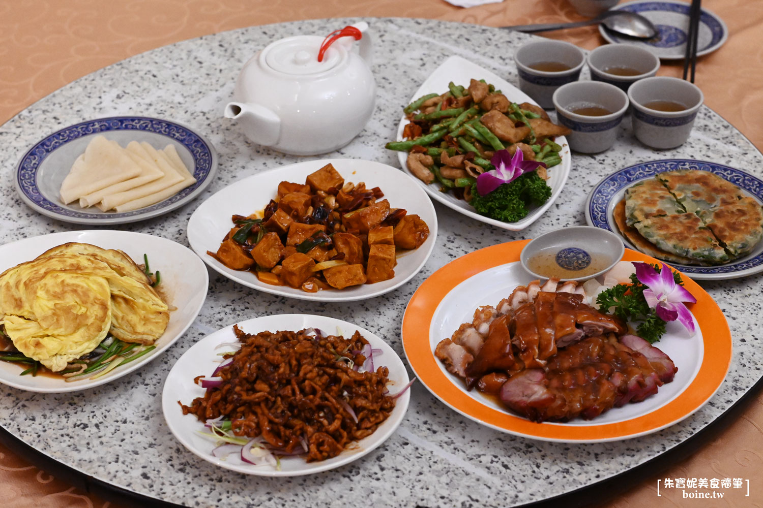 北平為福樓｜台北老字號烤鴨名店．燒臘便當與合菜聚餐一次滿足(菜單) @朱寶妮美食隨筆