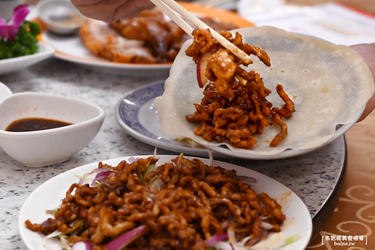 北平為福樓｜台北老字號烤鴨名店．燒臘便當與合菜聚餐一次滿足(菜單) @朱寶妮美食隨筆