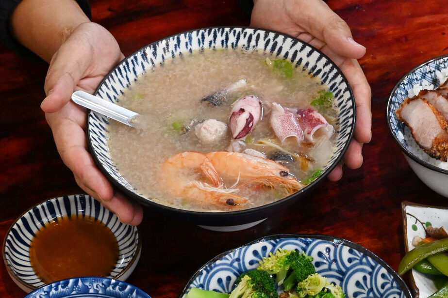 無一物海產粥｜六種海鮮超澎湃．東門站排隊人氣小吃店(菜單) @朱寶妮美食隨筆