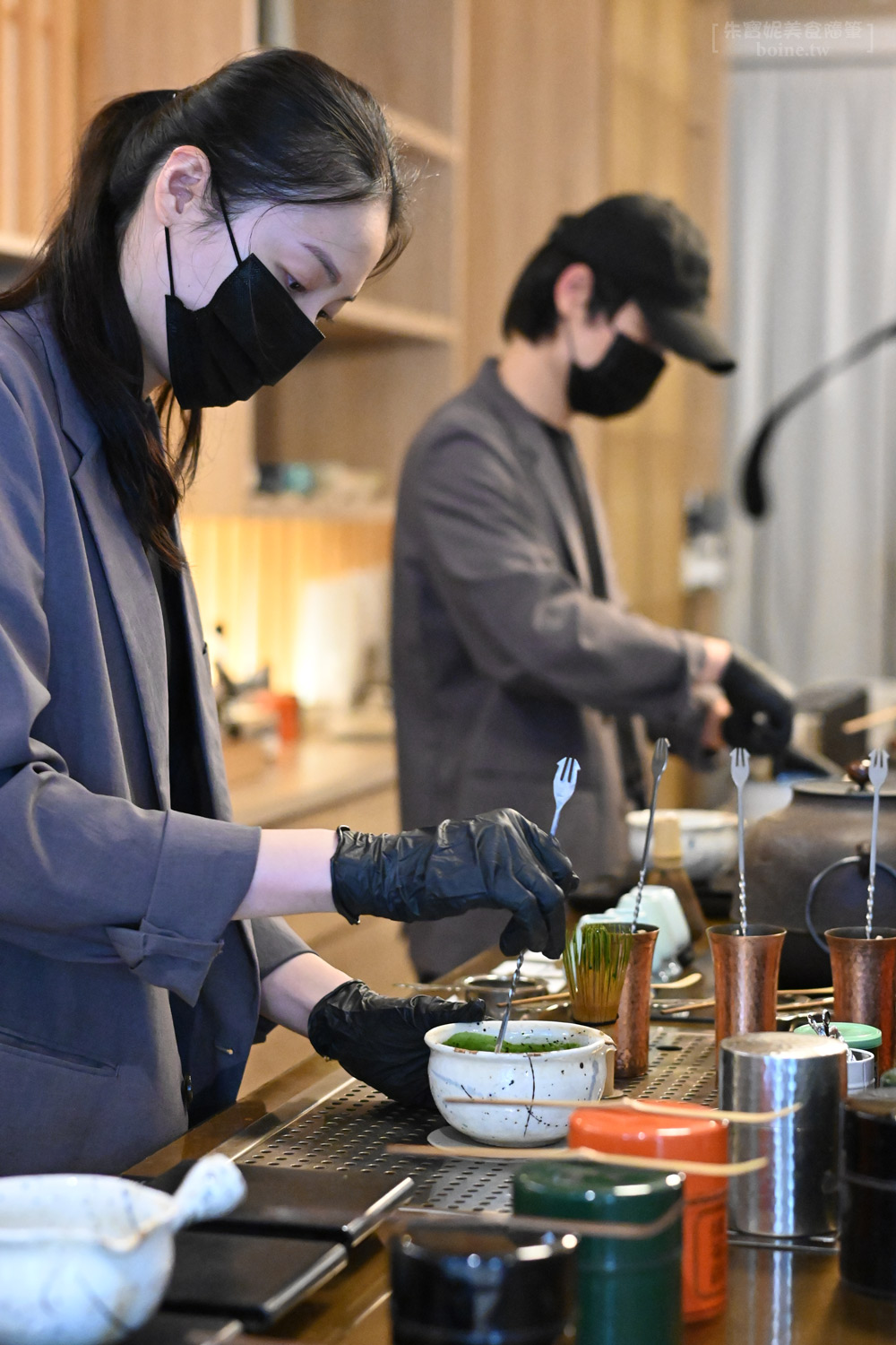 KNASYA｜職人手刷的茶藝之美．高雄道地日本茶．甜點專賣店 @朱寶妮美食隨筆