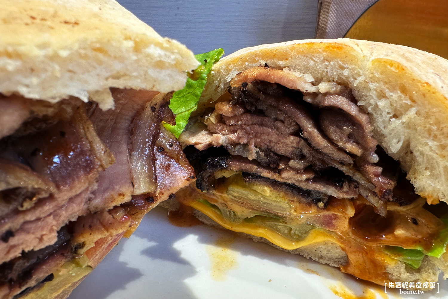 Fa Burger｜台北必吃爐烤牛肉堡．肉食控必吃推薦 @朱寶妮美食隨筆