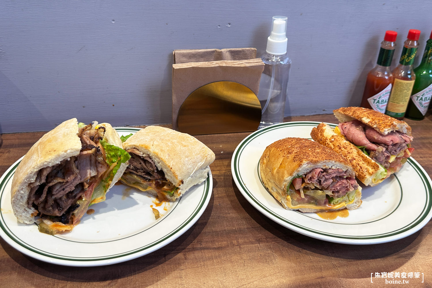 Fa Burger｜台北必吃爐烤牛肉堡．肉食控必吃推薦 @朱寶妮美食隨筆