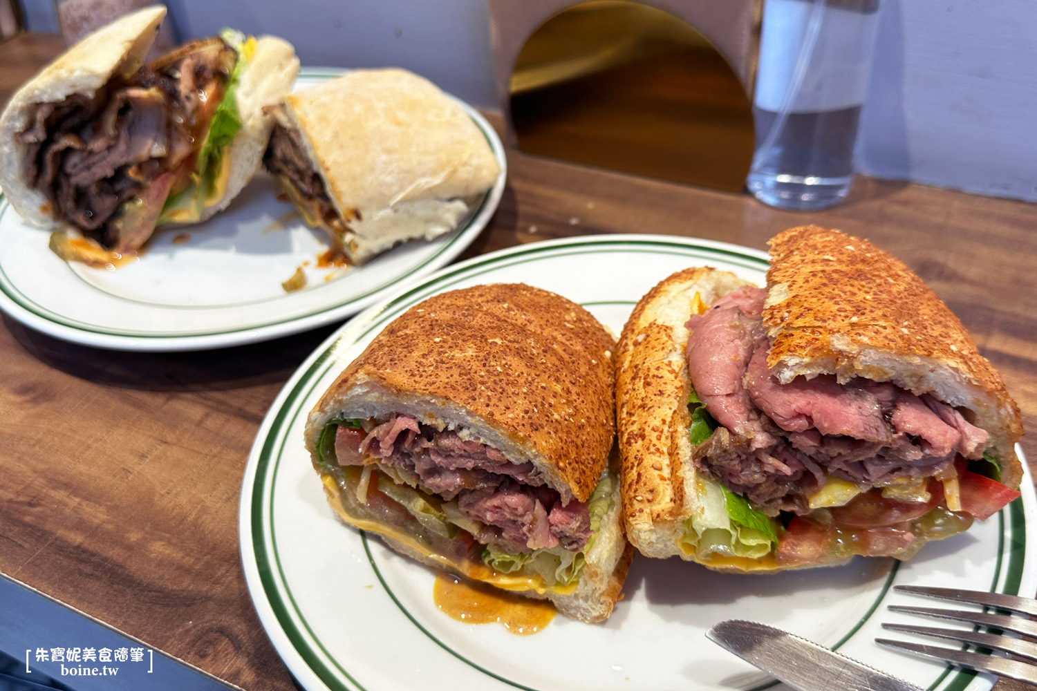 Fa Burger｜台北必吃爐烤牛肉堡．肉食控必吃推薦 @朱寶妮美食隨筆