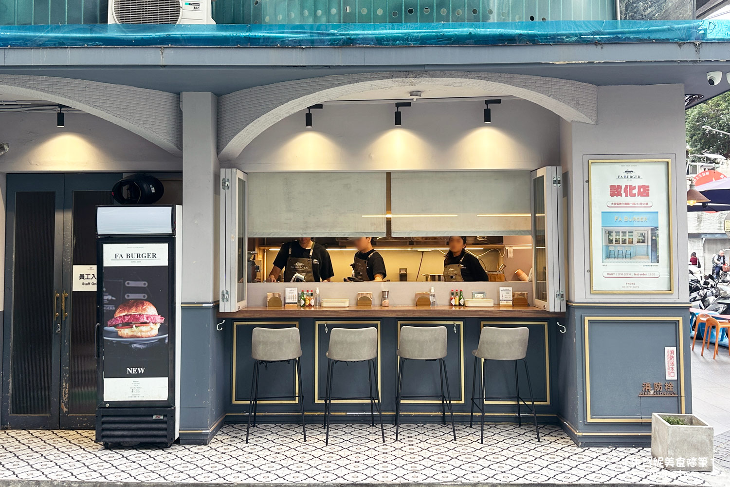 Fa Burger｜台北必吃爐烤牛肉堡．肉食控必吃推薦 @朱寶妮美食隨筆