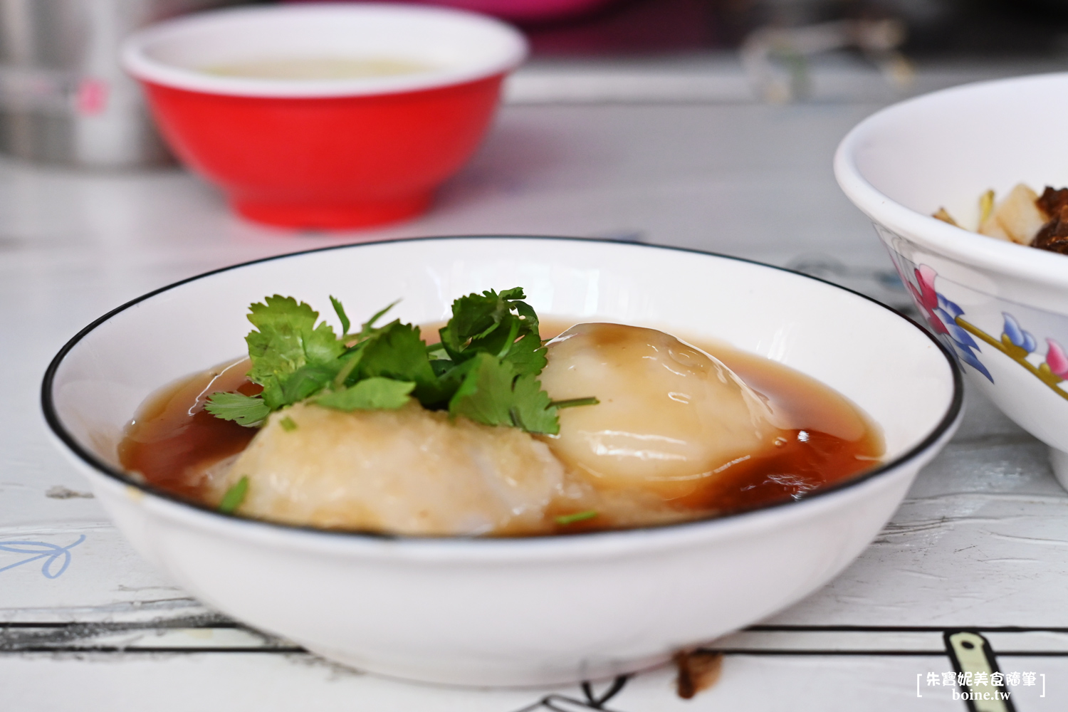 無名蒸肉圓、鴨肉麵｜在地人最愛的台式早午餐．三民第二公有市場美食推薦 @朱寶妮美食隨筆