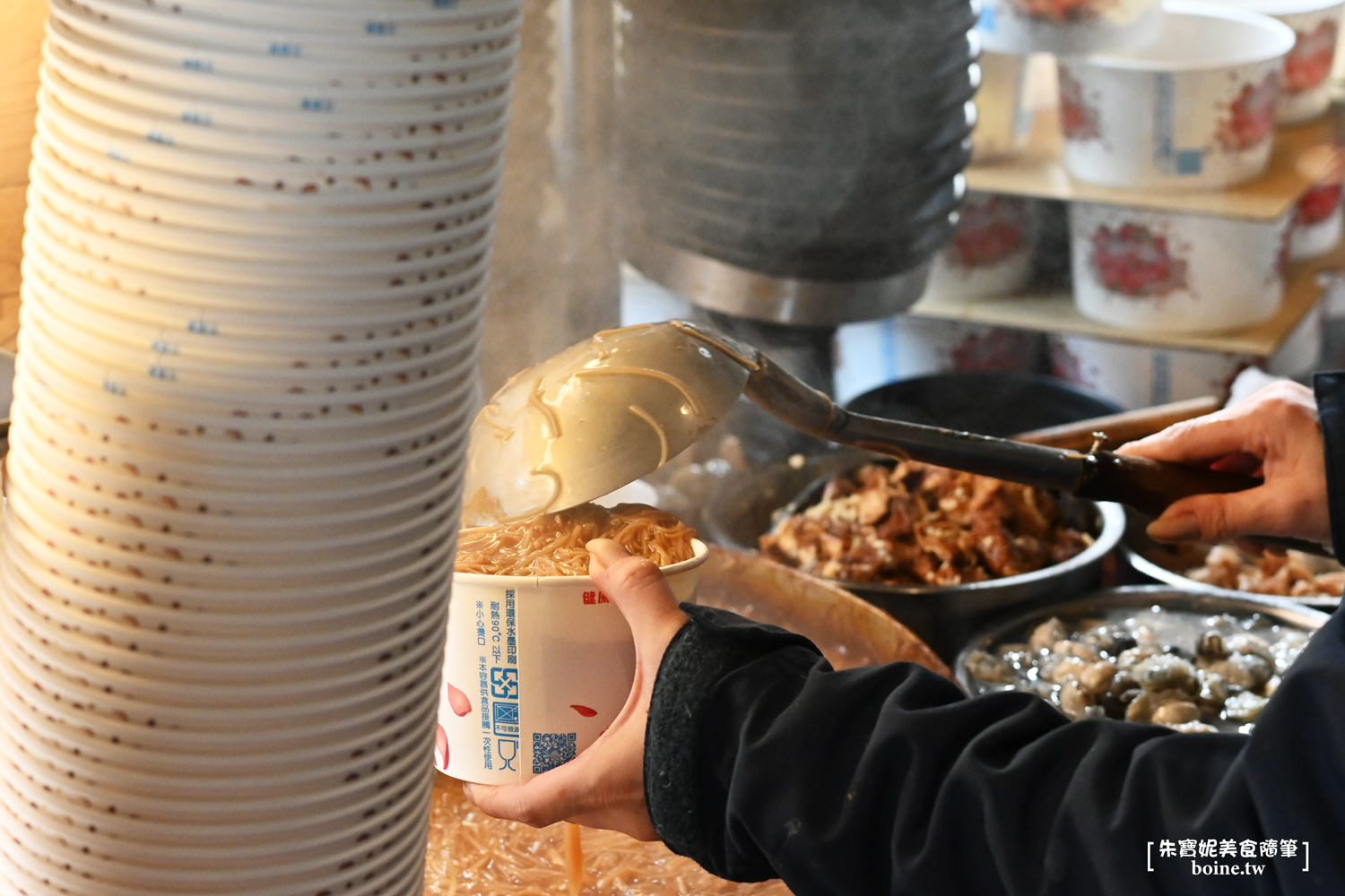 樂業麵線｜網友盛讚四大麵線之首．捷運六張犁、大安排隊小吃 @朱寶妮美食隨筆