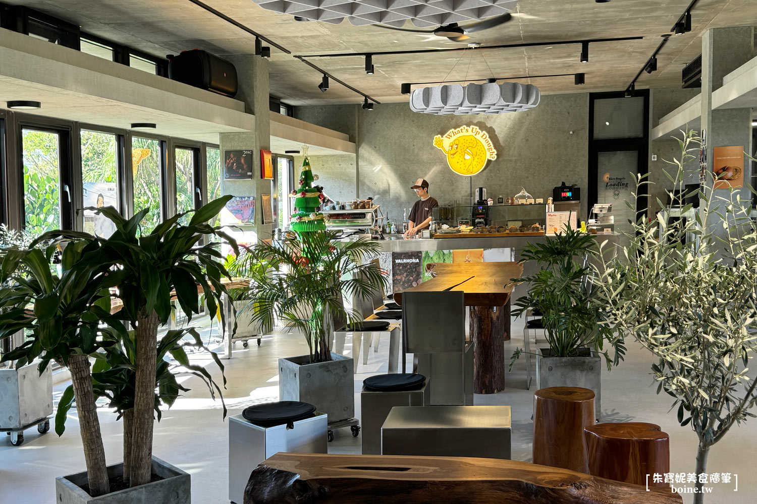 宜蘭美食｜What’s Up Dough?花莎豆米貝果．落羽松秘境與果園午茶 @朱寶妮美食隨筆