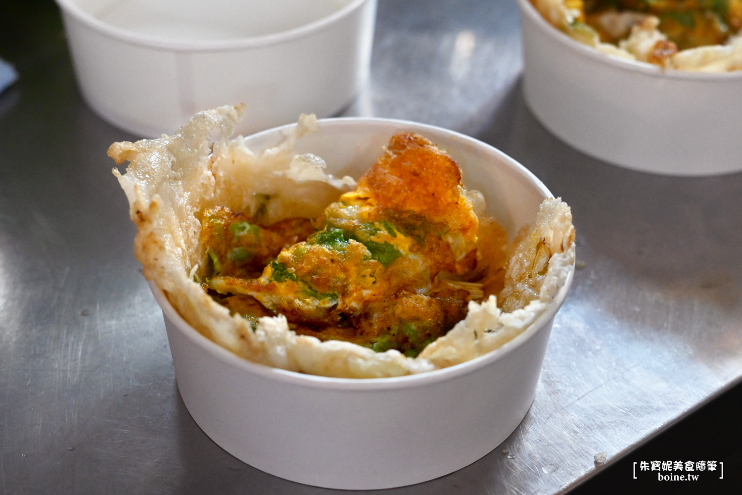 MY王蚵仔煎｜新竹城隍廟排隊美食．脆皮愛好者必吃 @朱寶妮美食隨筆