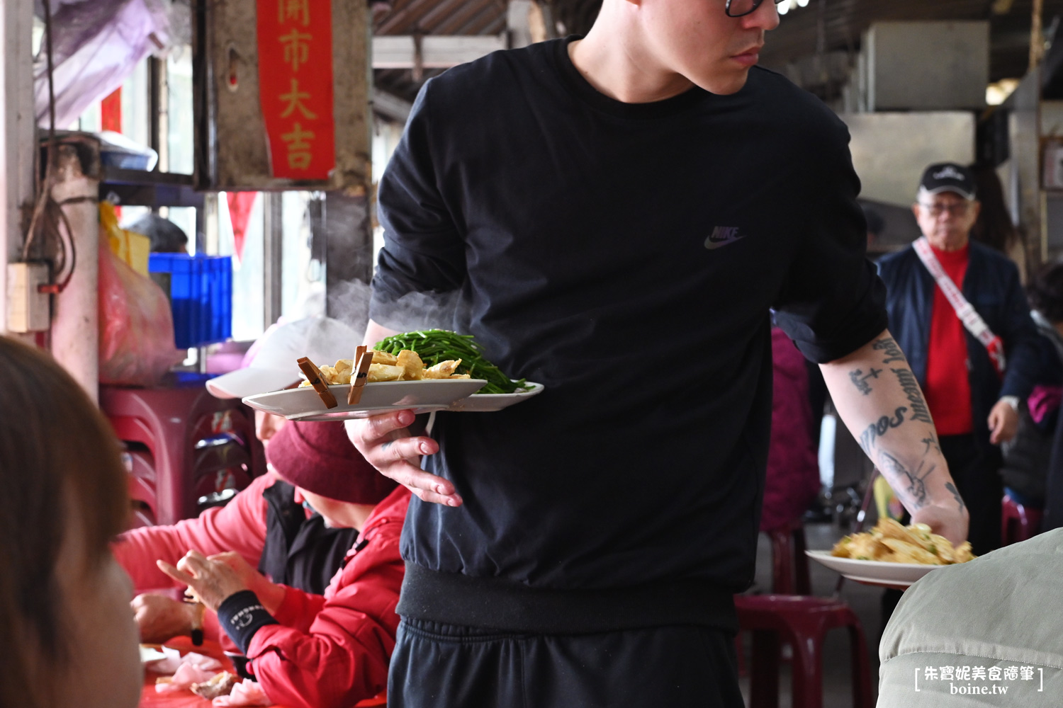 青菜園｜陽明山白斬雞傳奇．40年熱炒山產店推薦 @朱寶妮美食隨筆