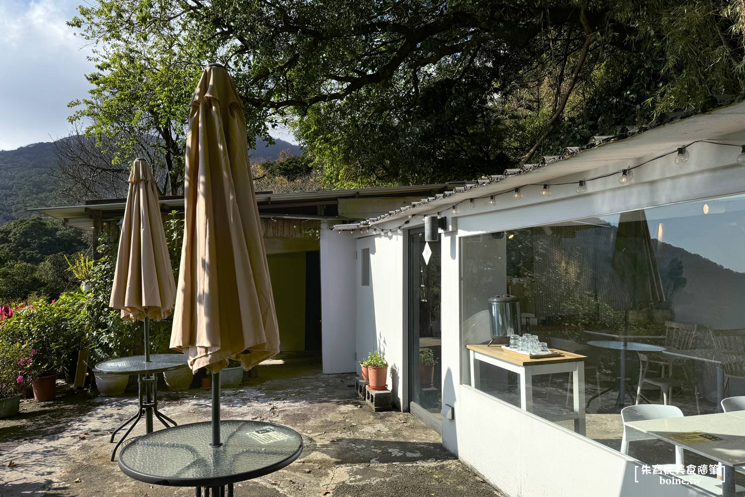 天氣好的話｜陽明山咖啡廳推薦．坐擁整片山海美景 @朱寶妮美食隨筆