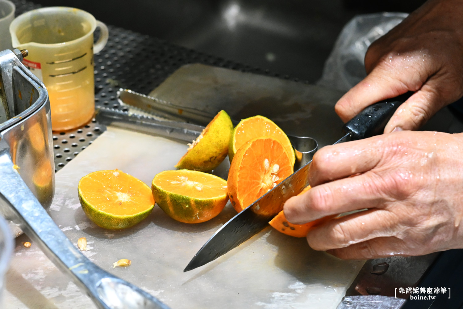 三重台北橋必喝｜清水糖手搖飲．純手工炒糖配小農現榨水果就是強 @朱寶妮美食隨筆