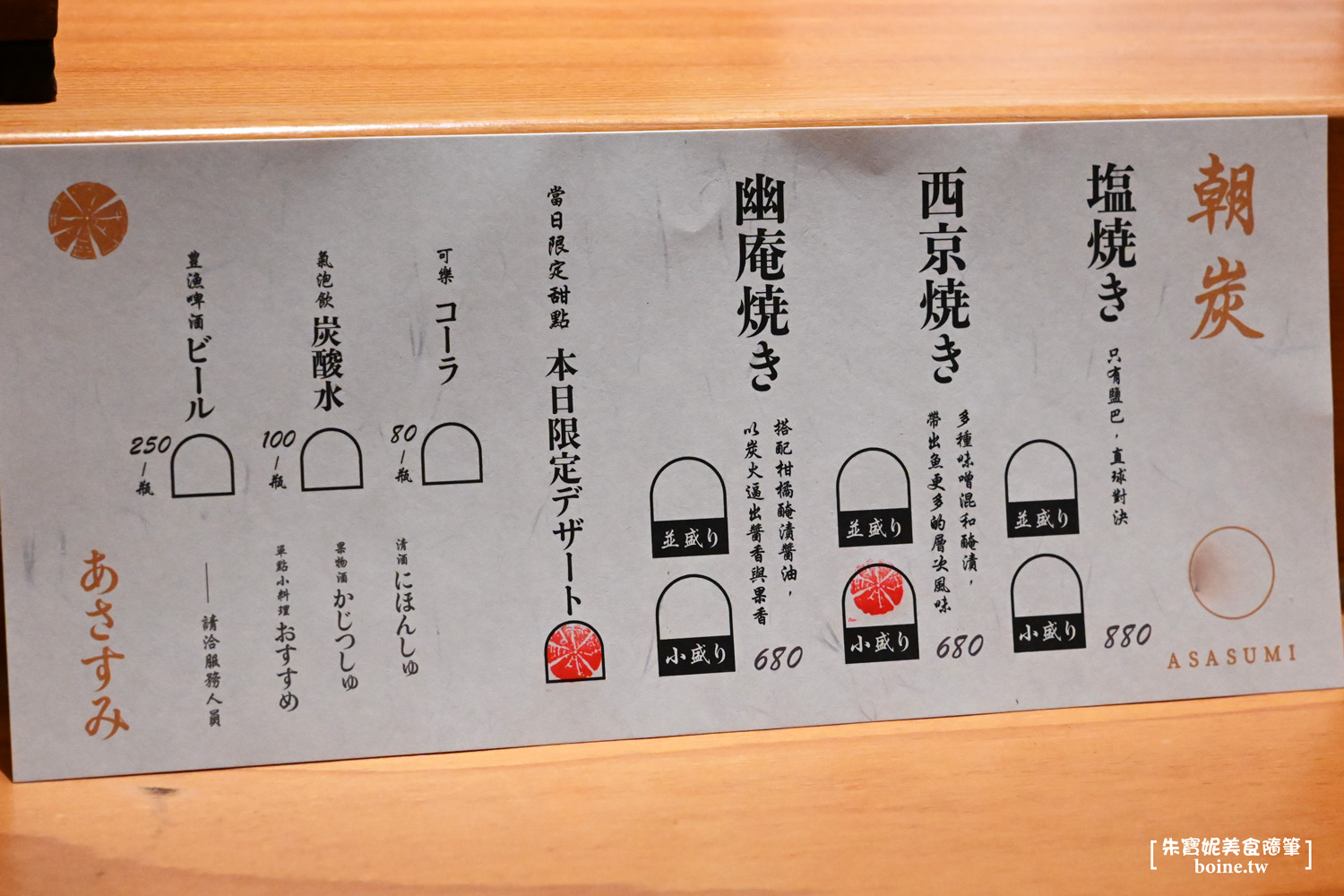 松山美食｜朝炭Asasumi．民生社區裡的溫暖日式朝食．職人炭火烤魚定食 @朱寶妮美食隨筆