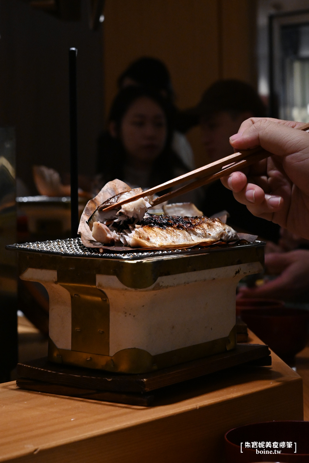 松山美食｜朝炭Asasumi．民生社區裡的溫暖日式朝食．職人炭火烤魚定食 @朱寶妮美食隨筆
