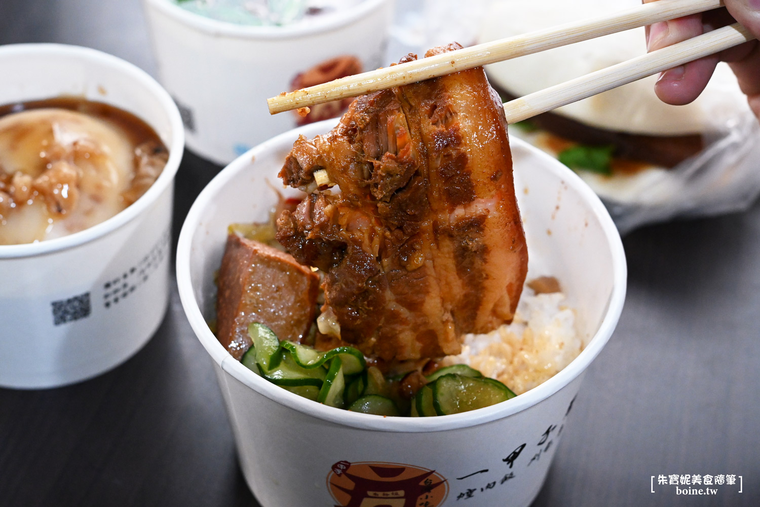 一甲子餐飲｜邪惡肥嫩控肉刈包！西門町祖師廟旁的米其林排隊美食 @朱寶妮美食隨筆