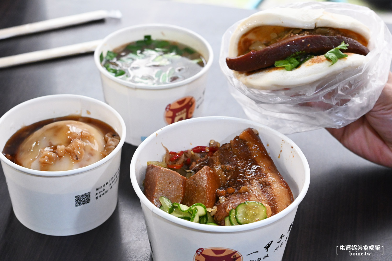 一甲子餐飲｜邪惡肥嫩控肉刈包！西門町祖師廟旁的米其林排隊美食 @朱寶妮美食隨筆