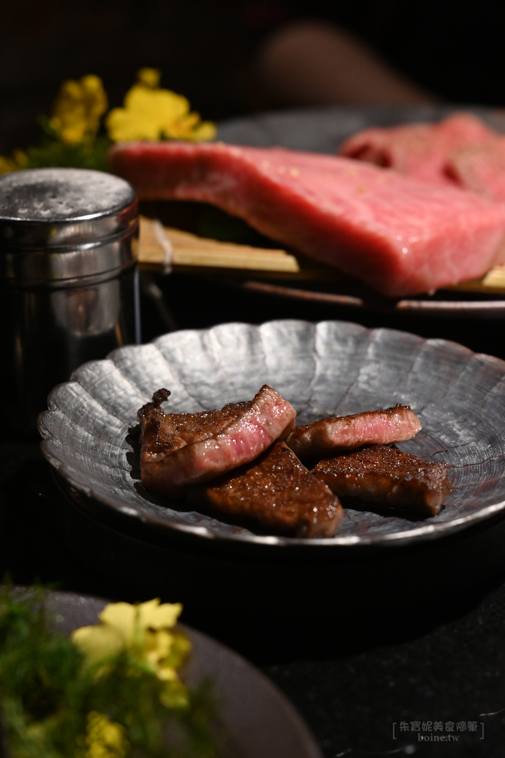 台南美食｜㕩肉舖PANKOKO．米其林推薦！百年老宅大啖飛驒和牛 @朱寶妮美食隨筆