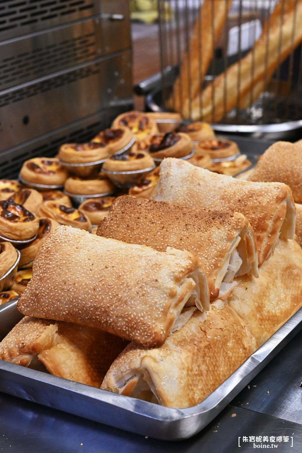 曾家豆漿｜超強蛋塔藏在豆漿店！行天宮商圈必吃．台北宵夜推薦 @朱寶妮美食隨筆