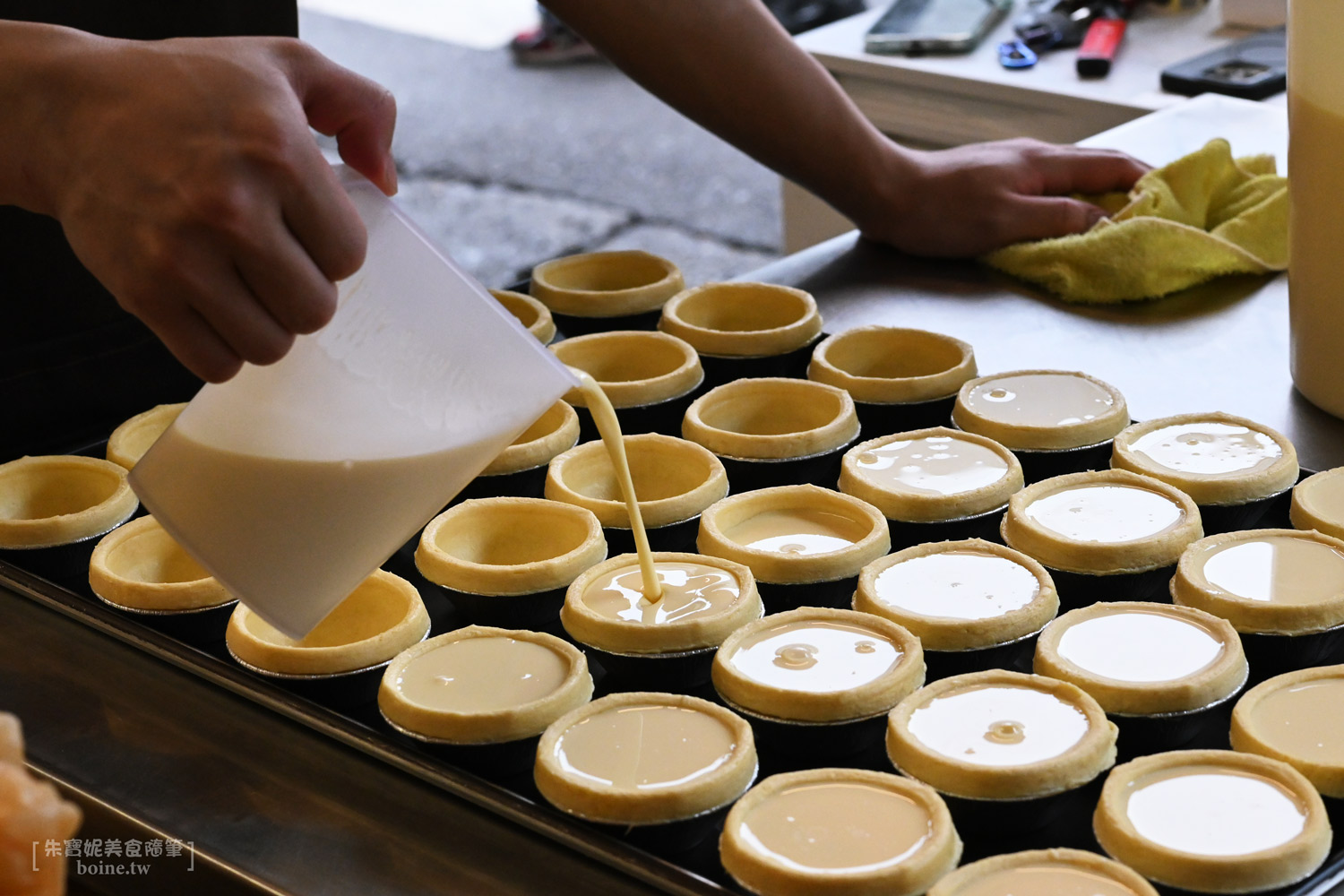 曾家豆漿｜超強蛋塔藏在豆漿店！行天宮商圈必吃．台北宵夜推薦 @朱寶妮美食隨筆