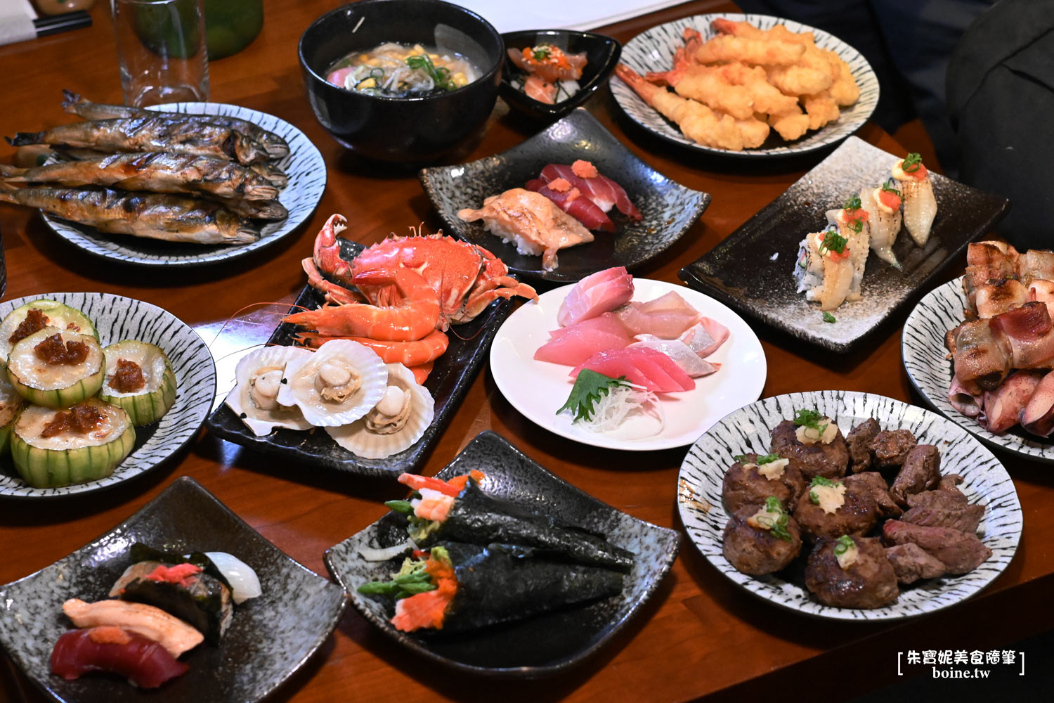 台北君悅酒店｜彩Irodori日本料理．職人現作的星級和食吃到飽 @朱寶妮美食隨筆
