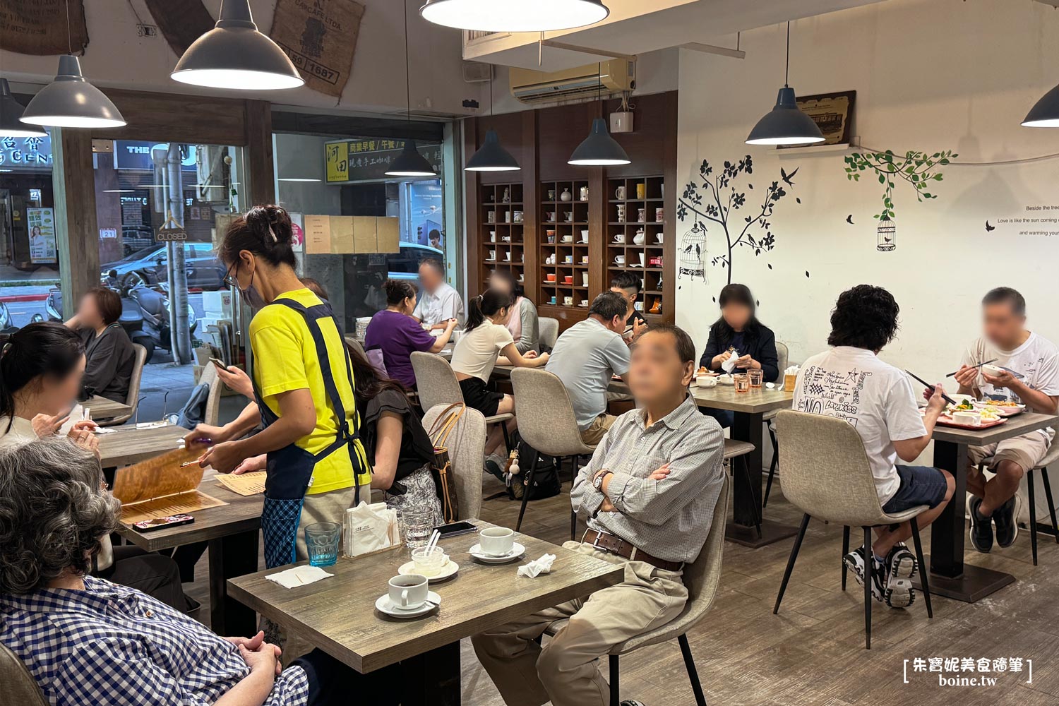 中山美食｜河田咖啡食堂．獨享煎魚台式家常菜．台北簡餐推薦 @朱寶妮美食隨筆