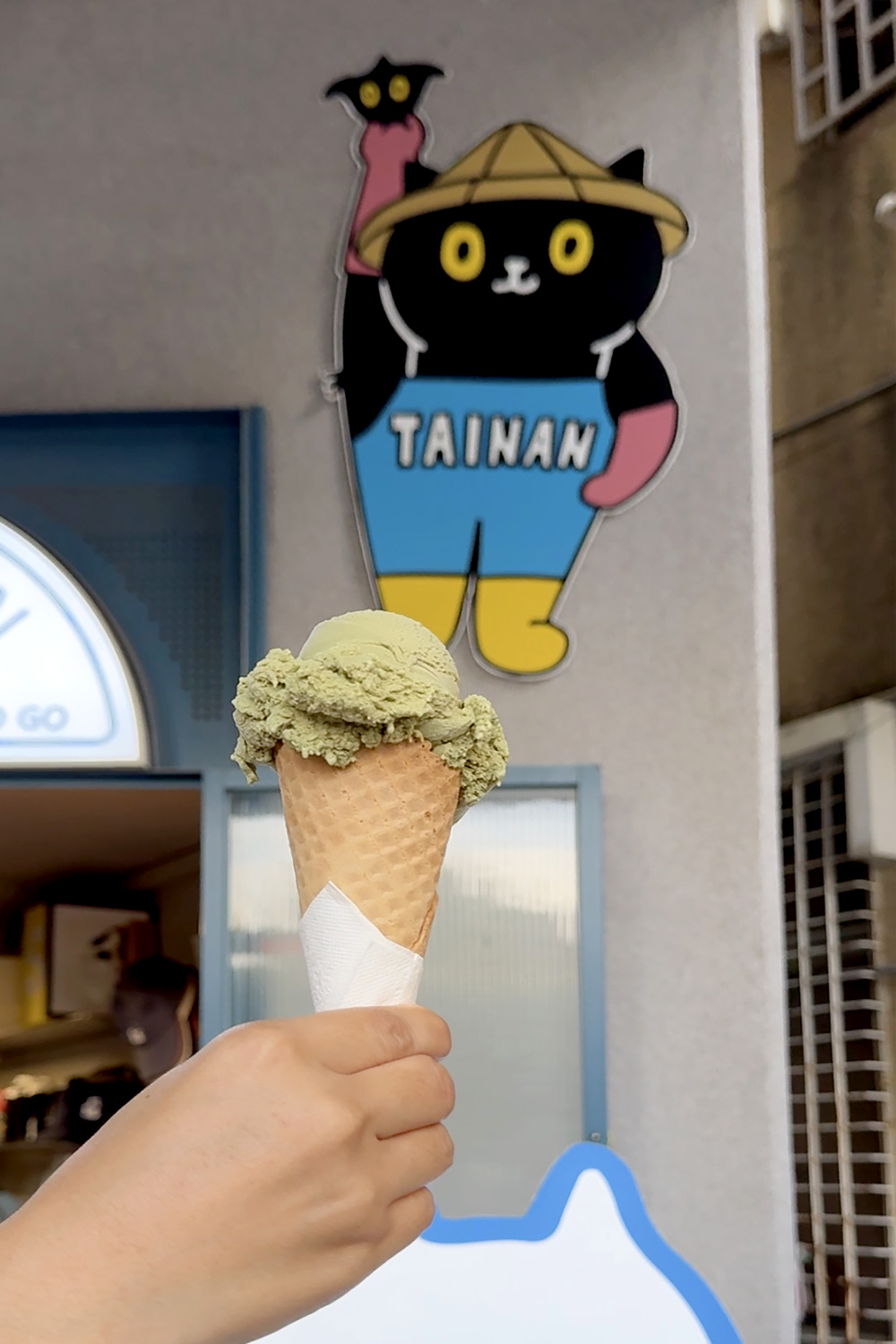 台南美食｜IZUMINAMI泉波．友愛市場旁的俏皮冰店．韓國羅PD也光顧 @朱寶妮美食隨筆