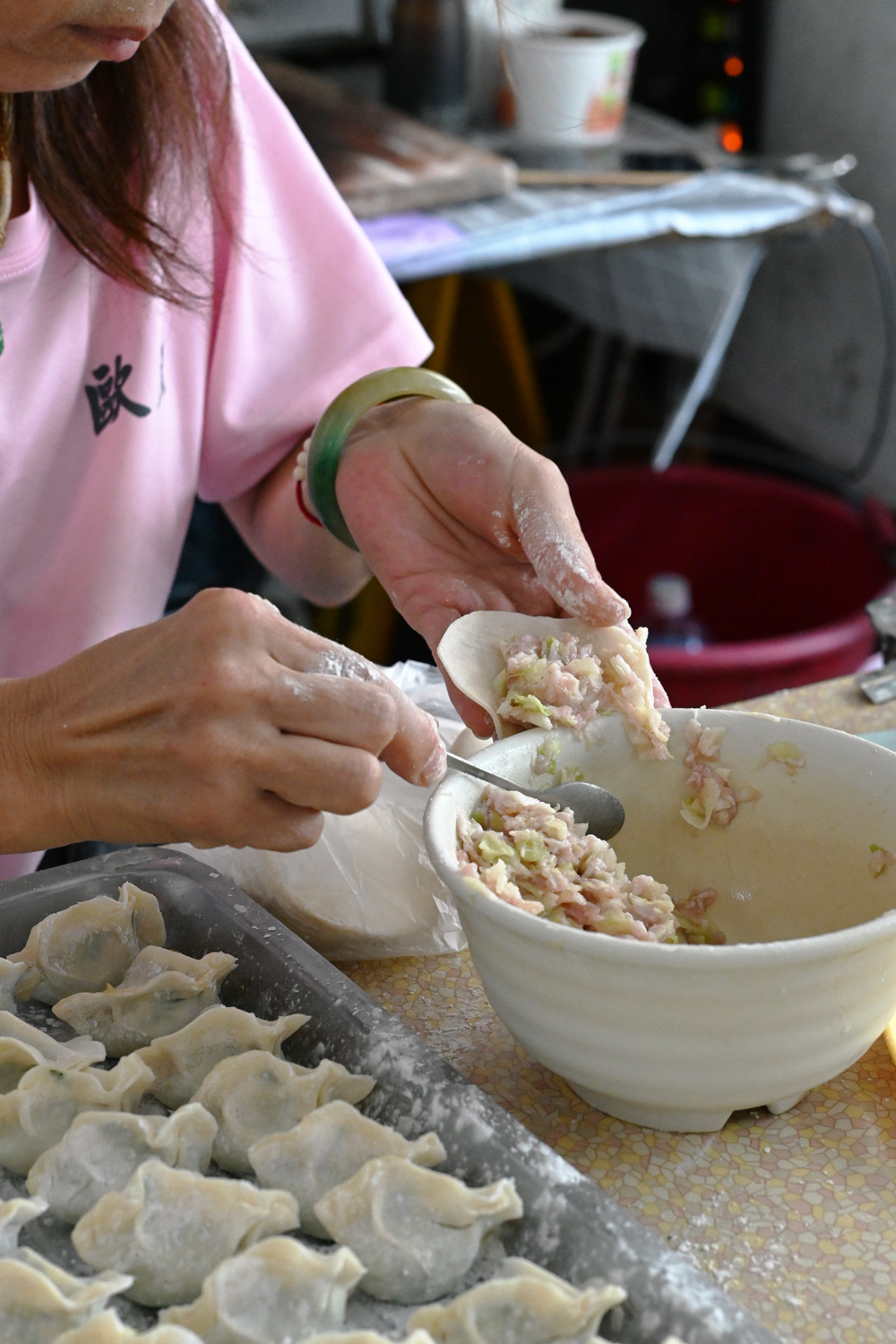 雙連美食|嘟嘟水餃.馬偕醫院旁的現包小吃.中山區銅板美食 @朱寶妮美食隨筆 雙連美食|嘟嘟水餃.馬偕醫院旁的現包小吃.中山區銅板美食 @朱寶妮美食隨筆