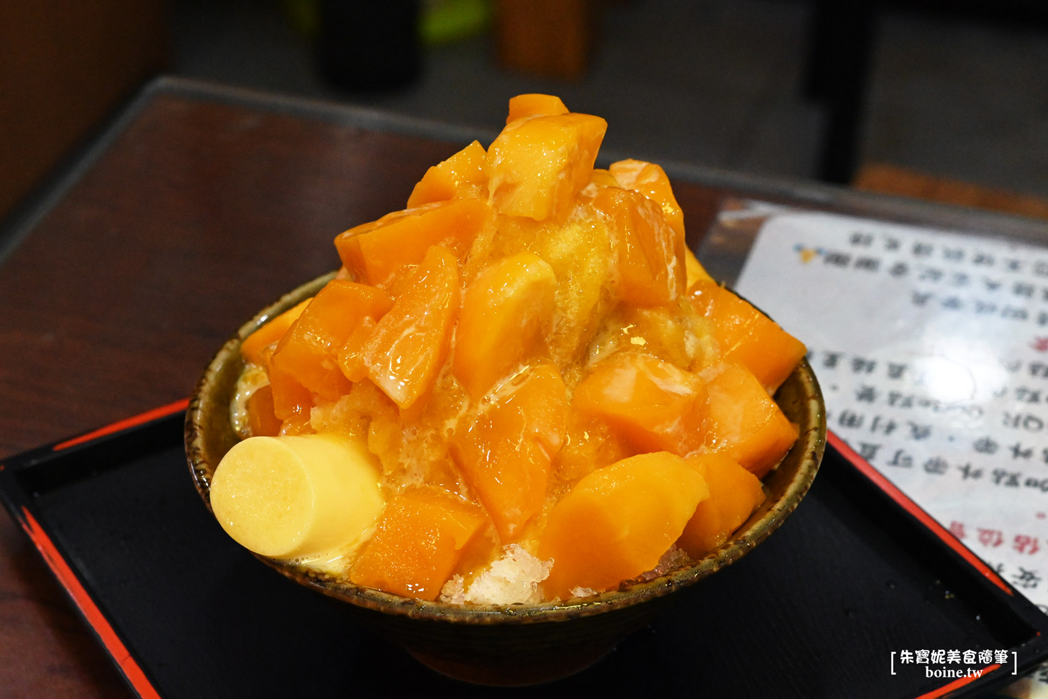 寧夏夜市｜冰霖古早味豆花．爆量芒果冰超消暑！台北傳統冰店推薦 @朱寶妮美食隨筆