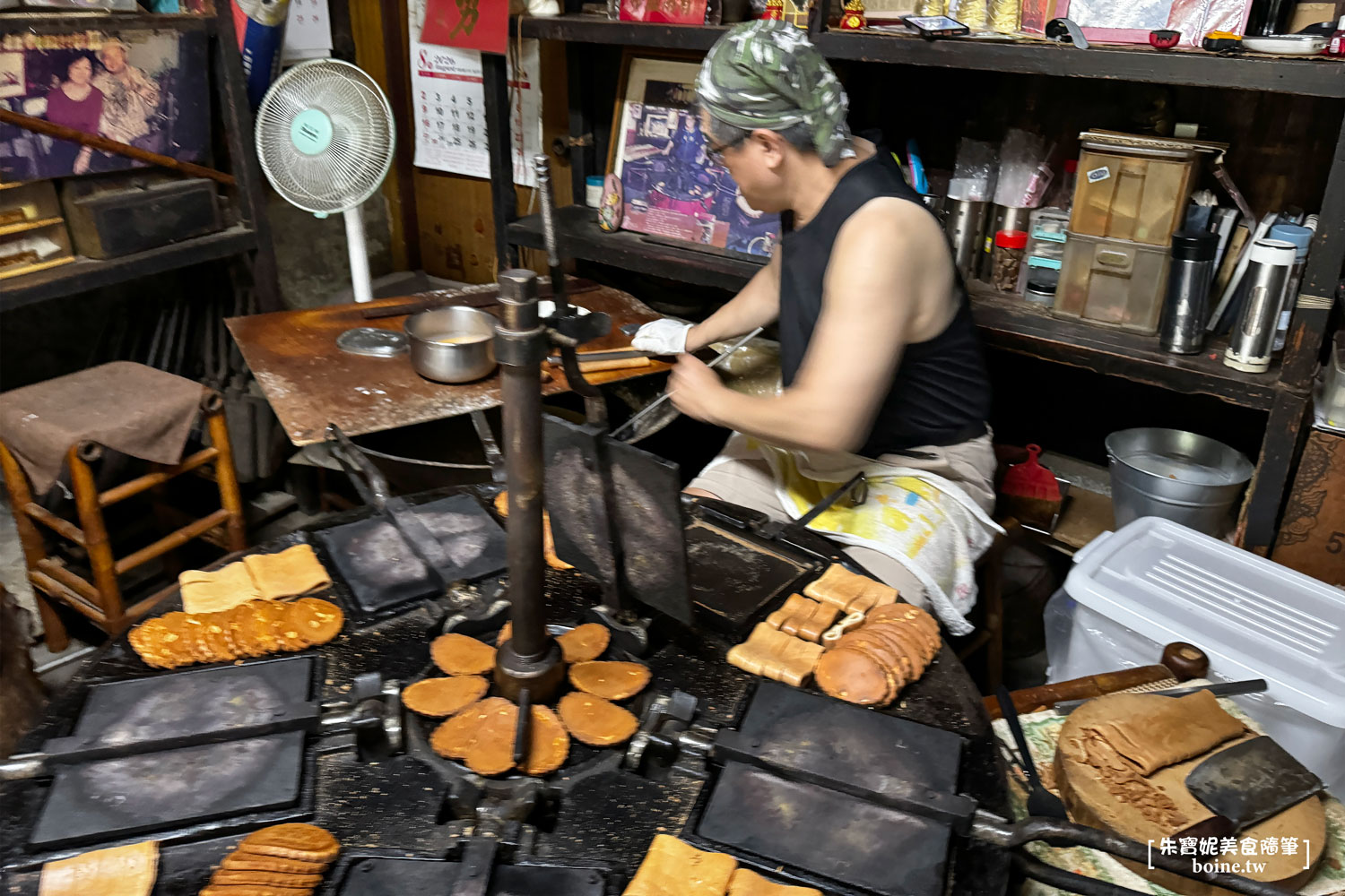台南美食｜連得堂餅家．壯觀百年老機台．手工煎餅陣陣飄香 @朱寶妮美食隨筆