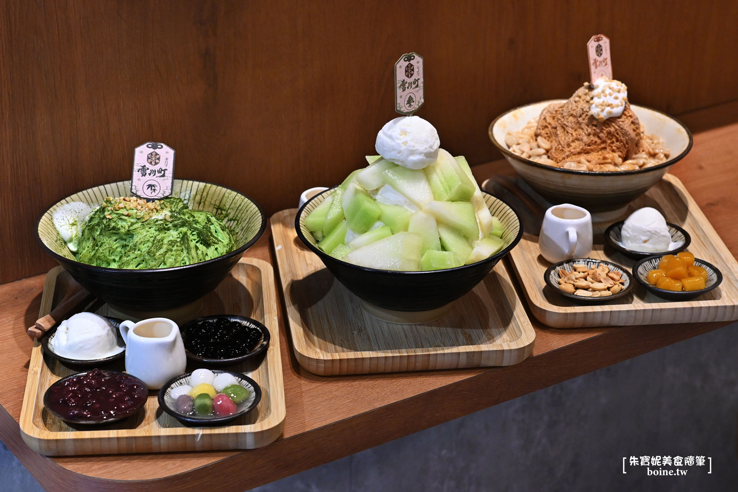 雪川町｜公館新開幕日系雪花冰店．台大必吃美食．入口即化好幸福 @朱寶妮美食隨筆